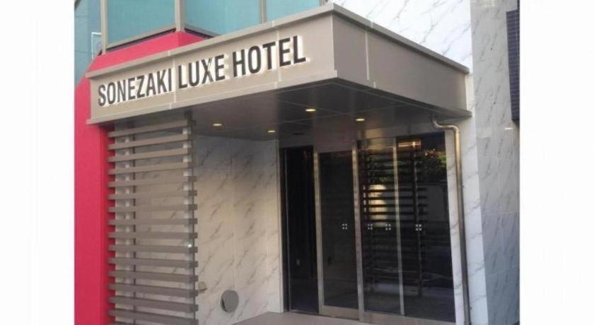 Sonezaki Luxe Hotel Osaka Exterior photo