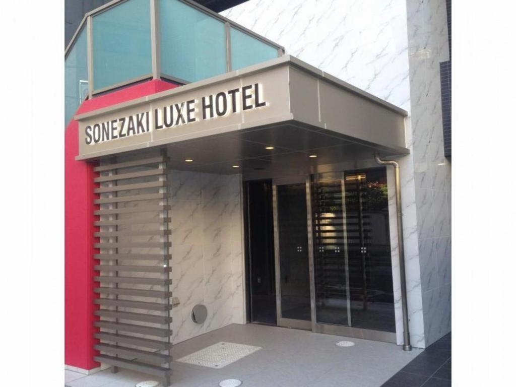 Sonezaki Luxe Hotel Osaka Exterior photo